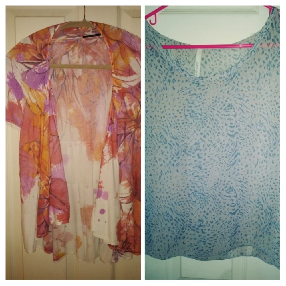 ANTHROPOLOGIE PAPER CRANE & ELLE TAHARI blouses